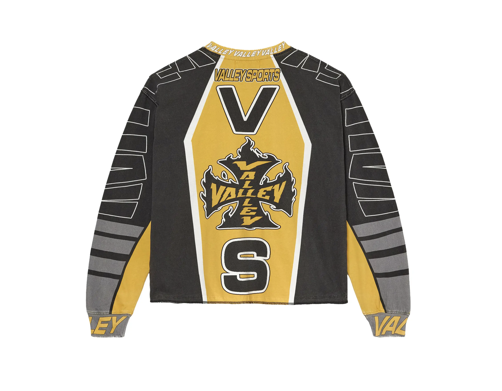 Vale Forever Vs Racing Long-Sleeve "Black/Yellow"
