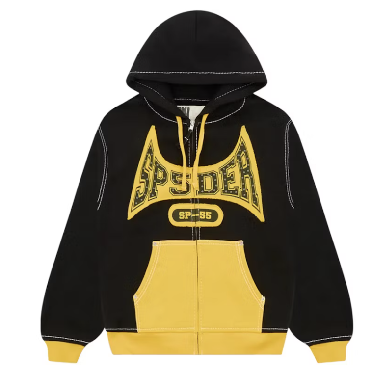 Sp5der T&F Zip Hoodie Black