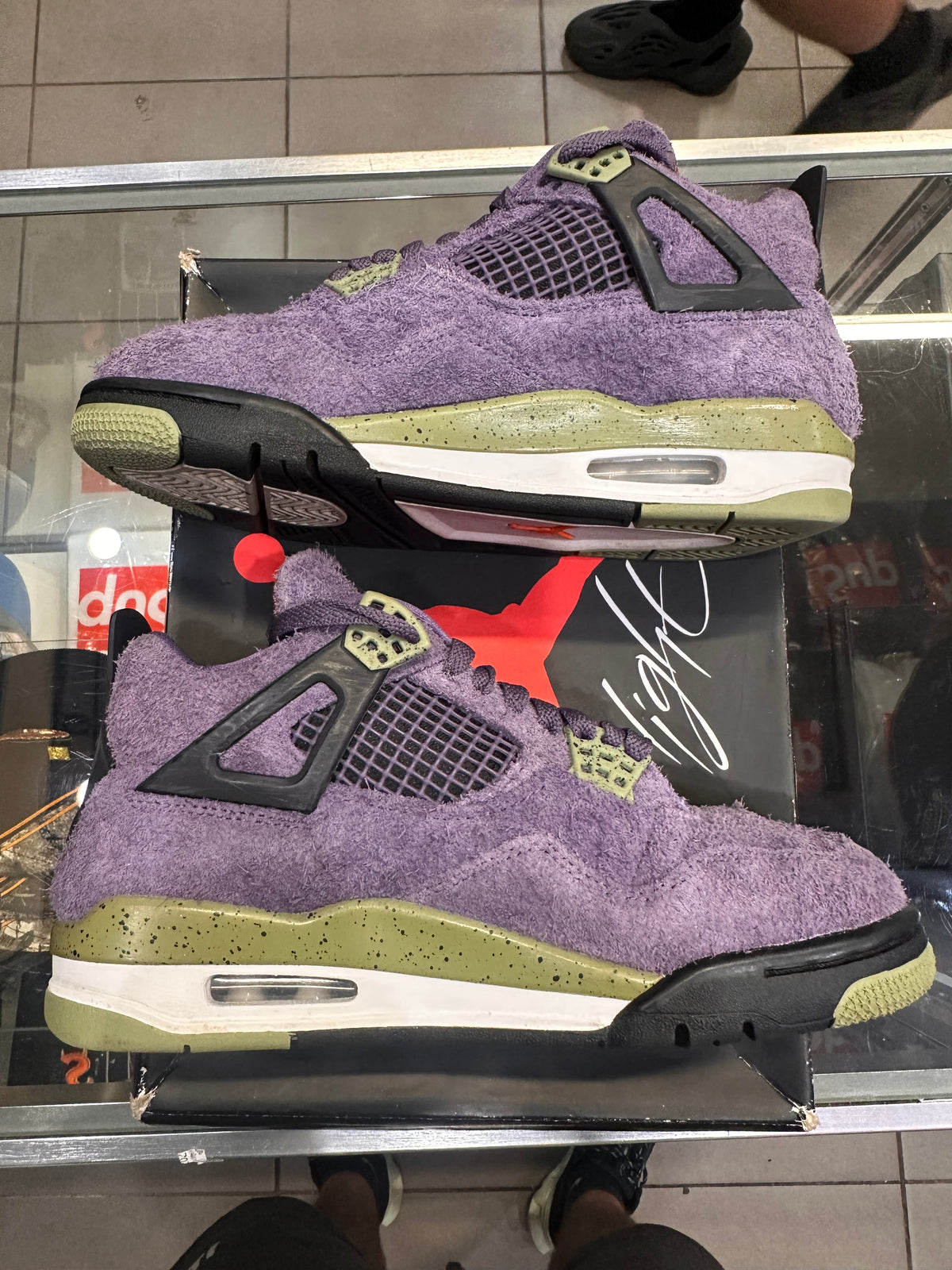 Jordan 4 Retro Canyon Purple (Women's)