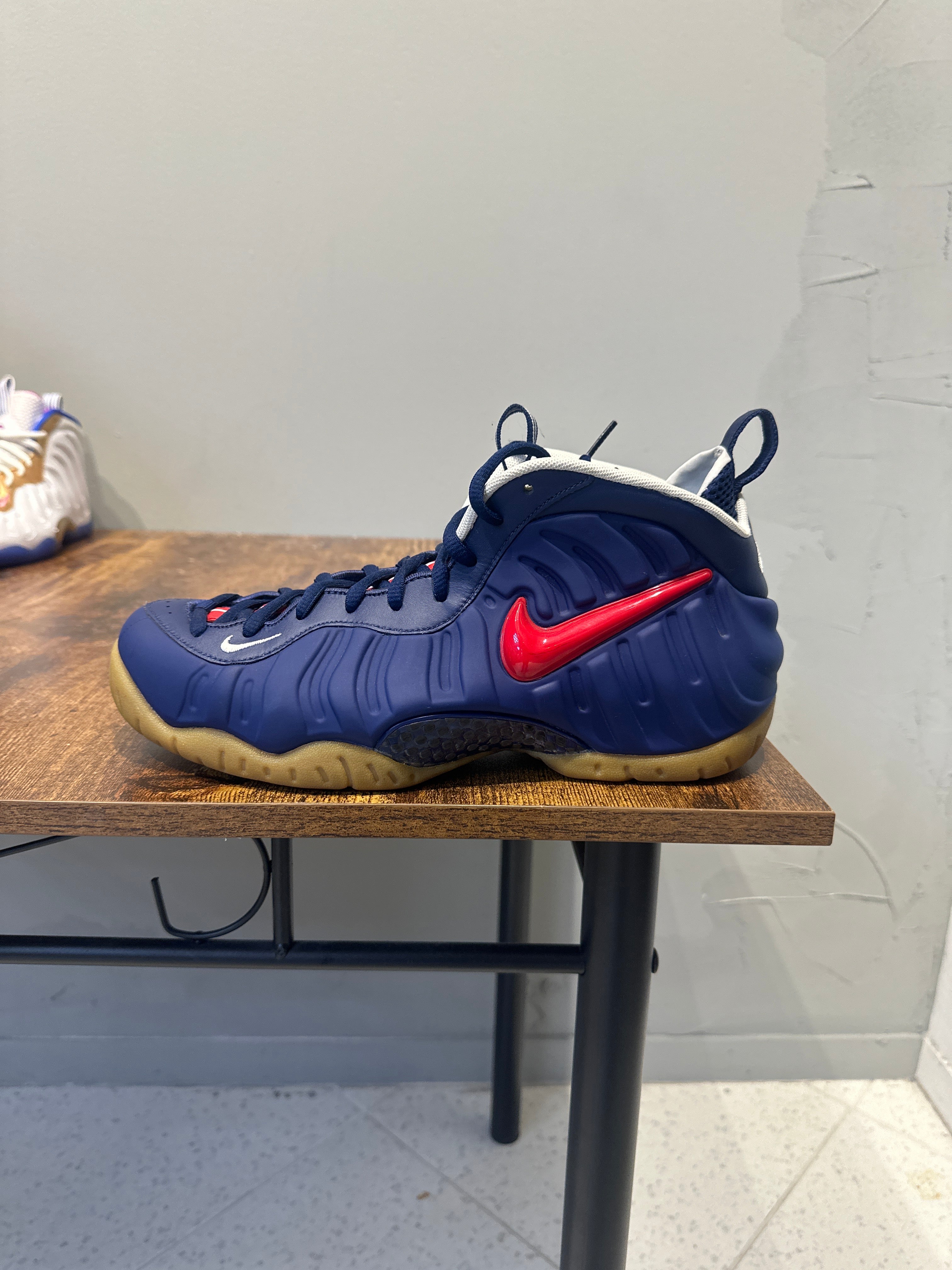 Nike Air Foamposite One Little Posite "Peanut Butter and Jelly" (Pre-Owned)