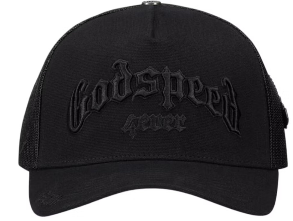 Godspeed GS Forever Trucker Hat Vanta Black