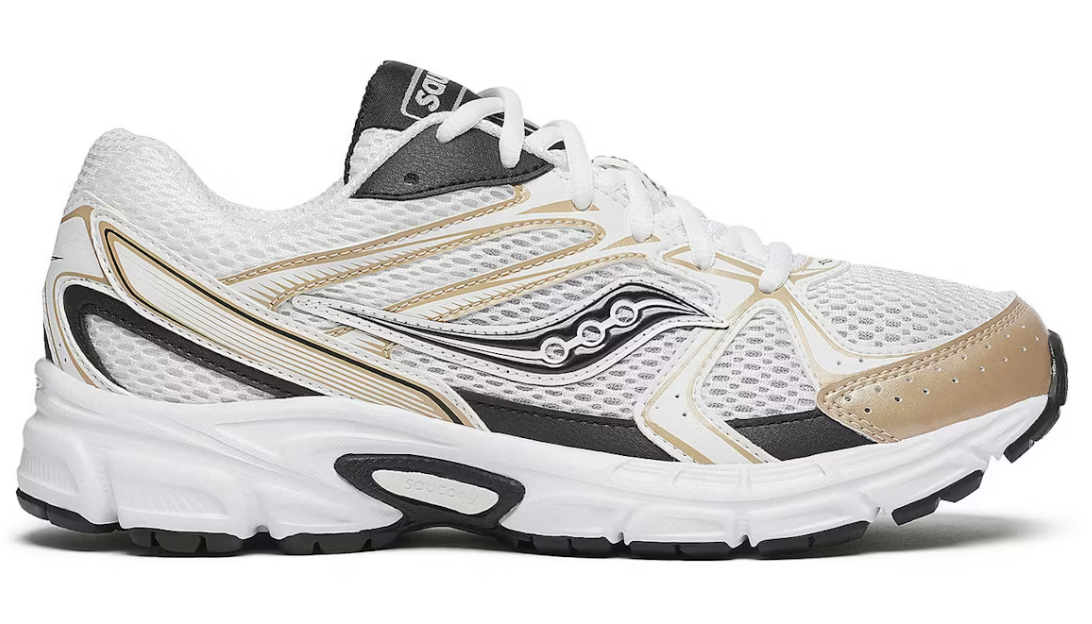 Saucony Ride Millennium White Gold Black