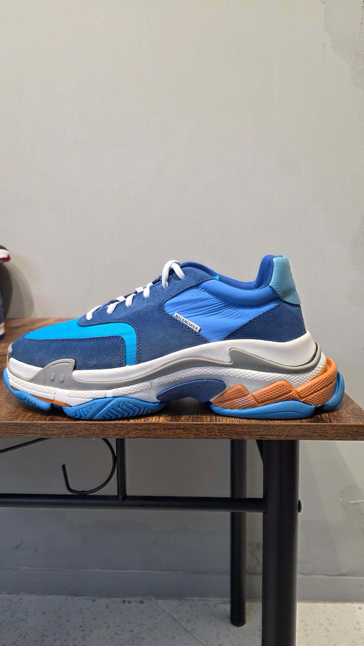 Balenciaga Triple S Blue Orange