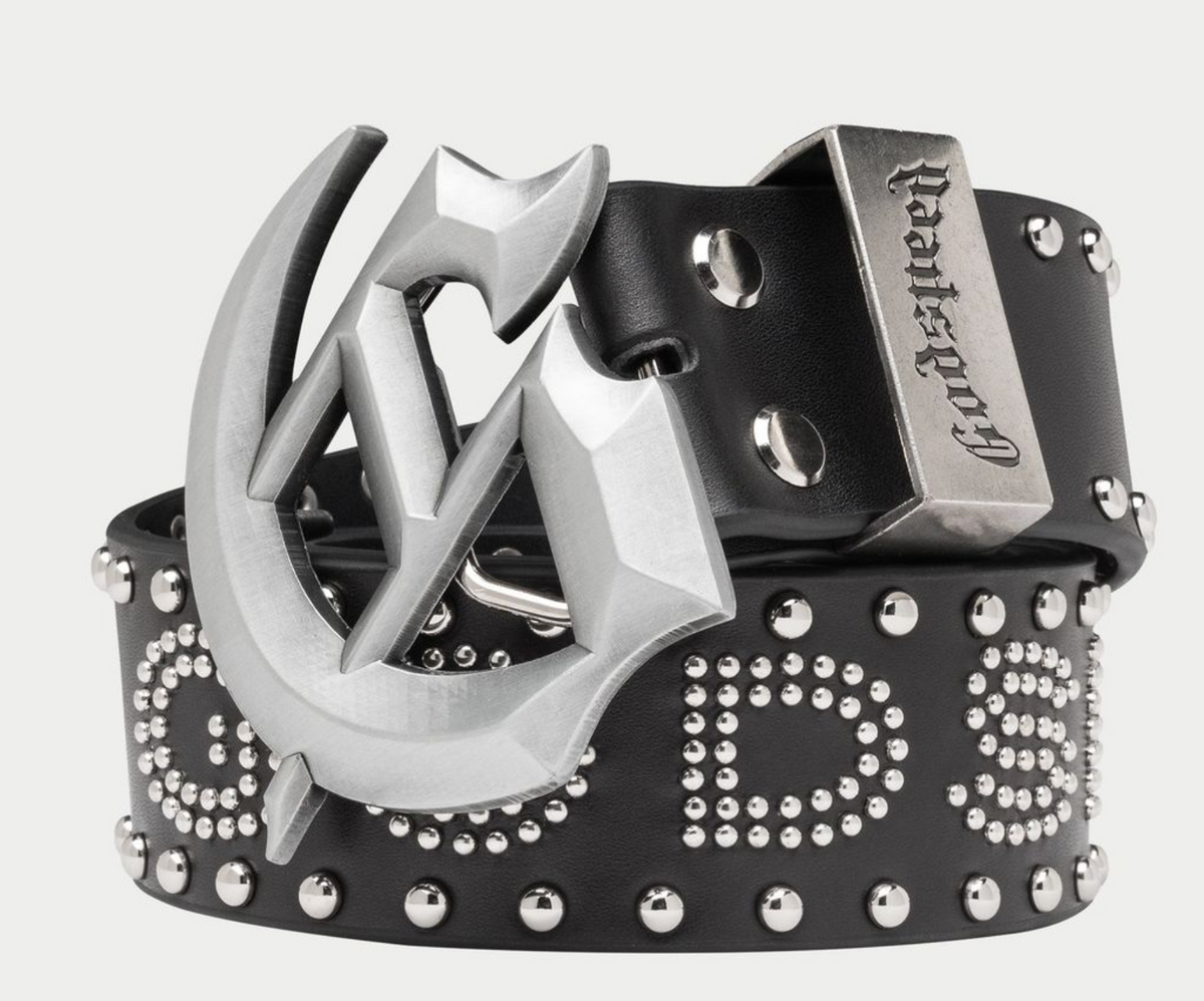 God Speed forged GS Studded Belt (Black)