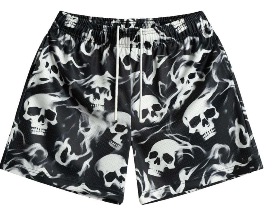 Bravest Studios Skelly Shorts "Black"