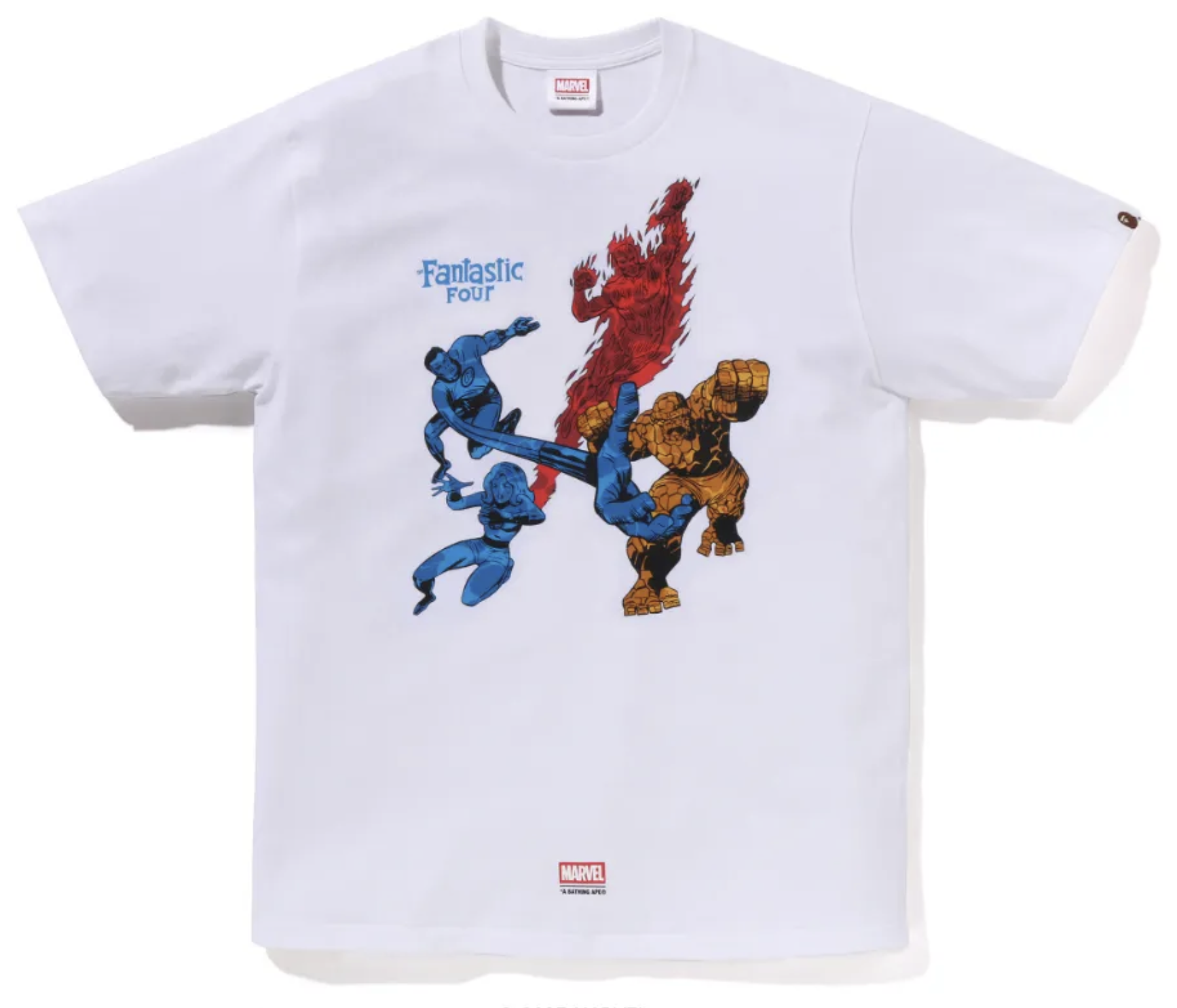 A Bathing Ape BAPE X Marvel Fantastic Four Tee "White" (FW25)