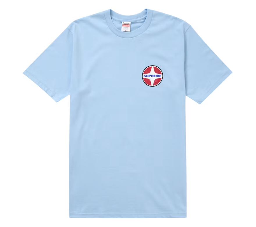 Supreme Hysteric Glamour Pin Up Tee "Light Blue"