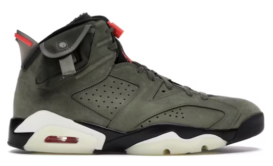 Air Jordan 6 x Travis Scott "Green"