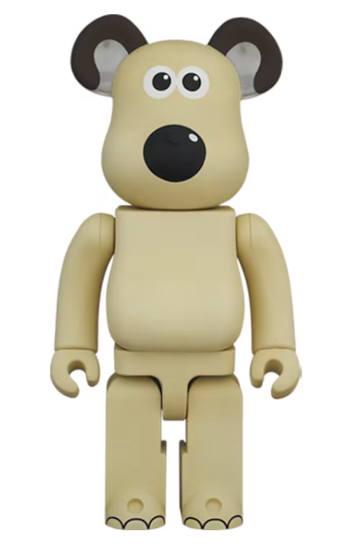 *Bearbrick "Gromit" (Wallace and Gromit) 1000%
