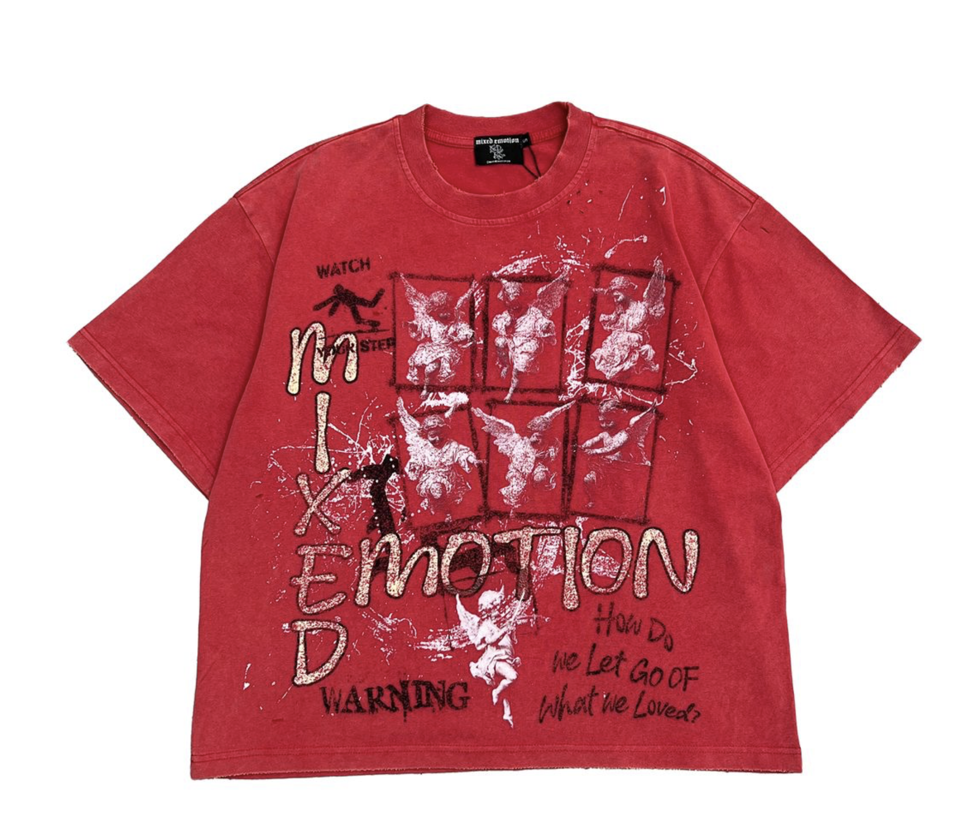 Mixed Emotions Red “Crimson” Tee