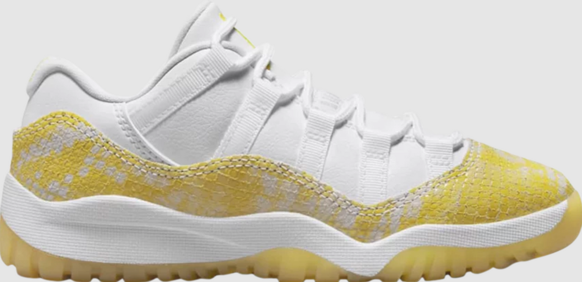 Jordan 11 Retro Low Yellow Snakeskin (PS)