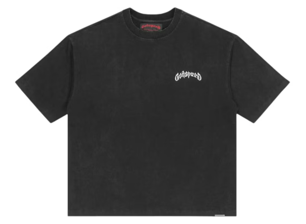 Godspeed Vital Black Necessi Tee "Black/White"
