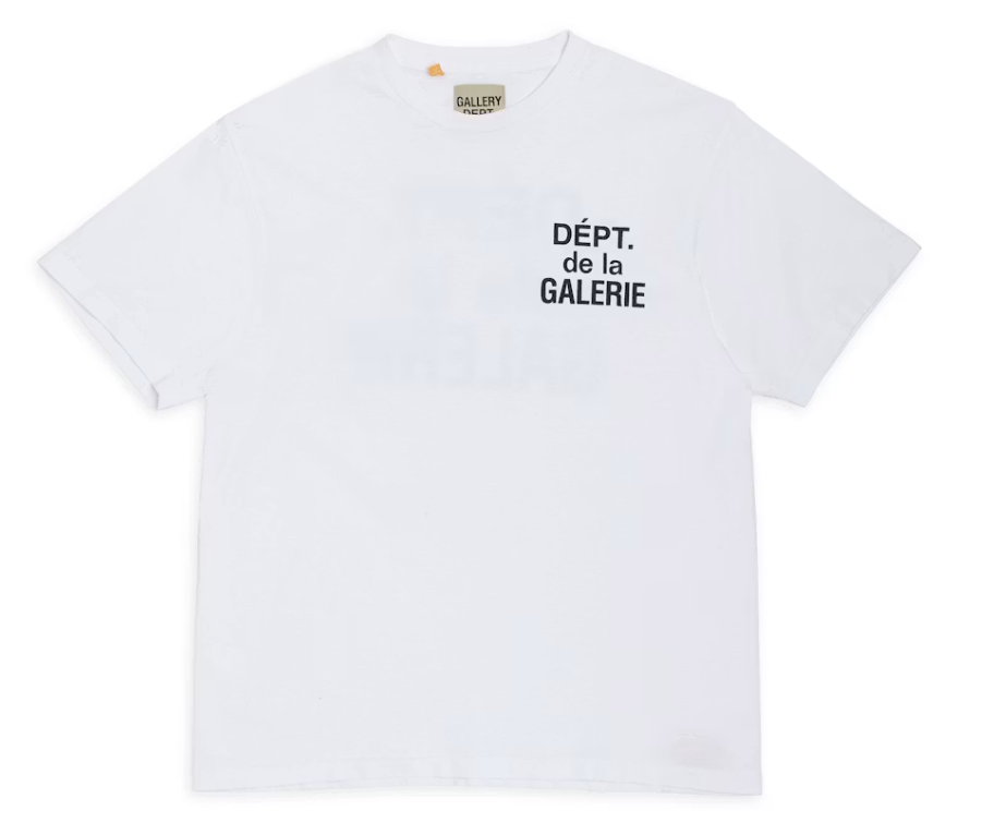 Gallery Dept. French Tee "White/Black"