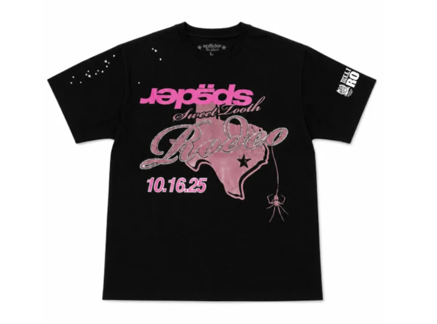SP5DER Rodeo Texas Tee "Black"