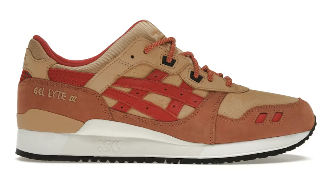 ASICS Gel-Lyte III '07 Remastered Kith Marvel X-Men Gambit Opened Box (Trading Card Not Included)