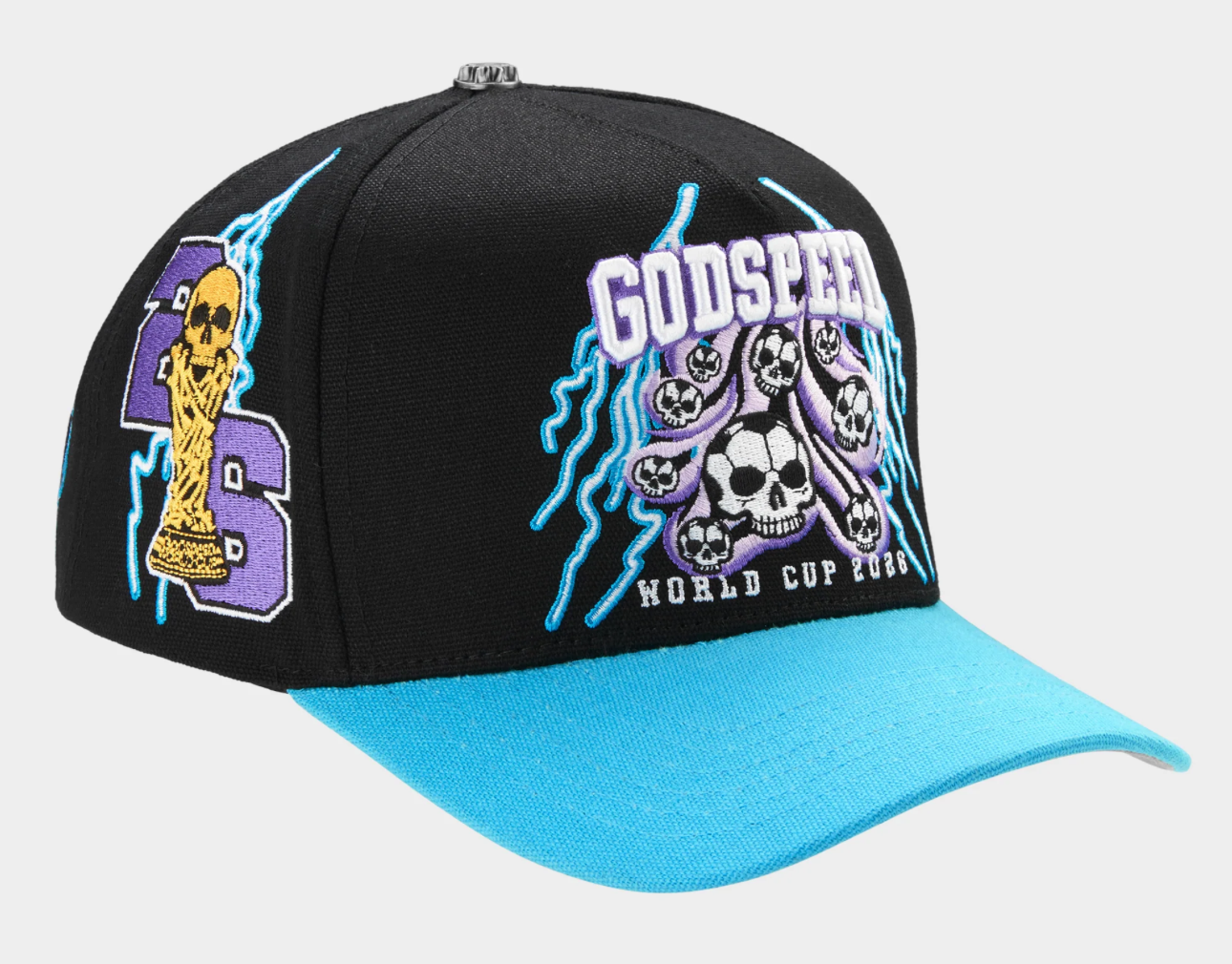 Godspeed GSWC '26 Voltage Hat "Black/Aqua"