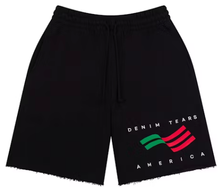 Denim Tears America Sportswear Shorts Black