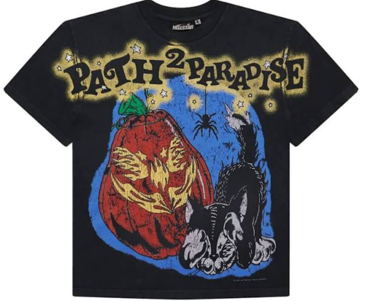 Hellstar Path To Paradise Tee Halloween 1996