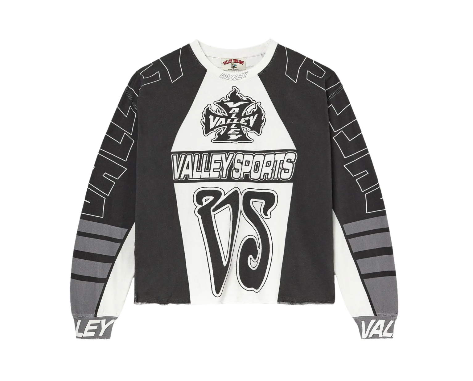 Vale Forever Vs Racing Long-Sleeve "Black/White"