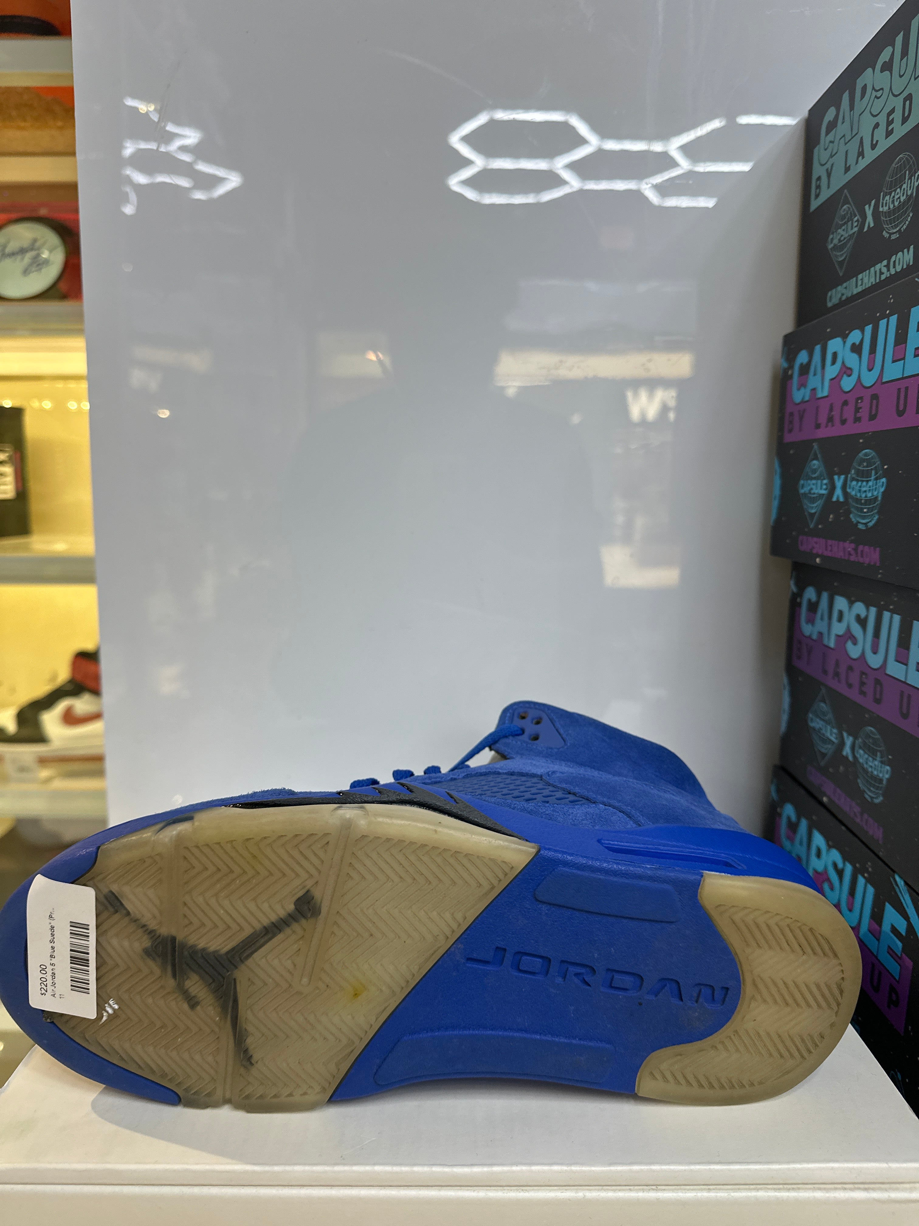 Air Jordan 5 "Blue Suede" (Pre-Owned)