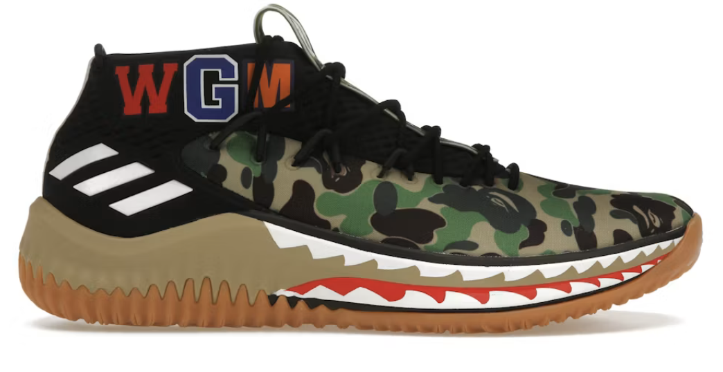 Adidas Dame 4 x A Bathing Ape "BAPE Camo" BB