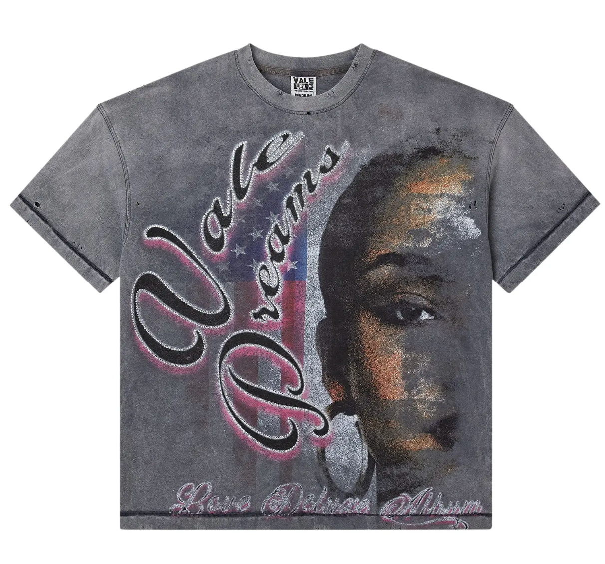 Vale Forever Taboo Bling Tee 'Dk/Grey'