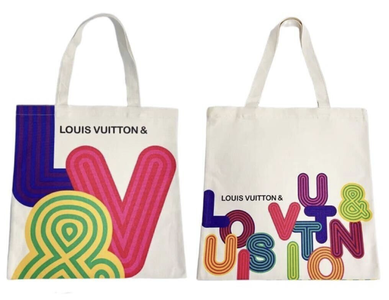 Louis Vuitton City Guide Exhibition Tote Bag Shenzen