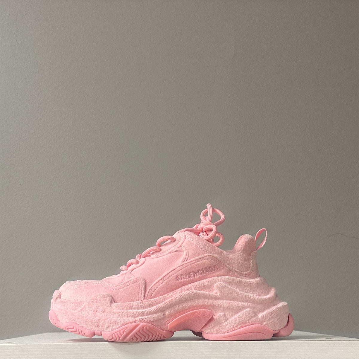 Balenciaga Triple S Pink Fur