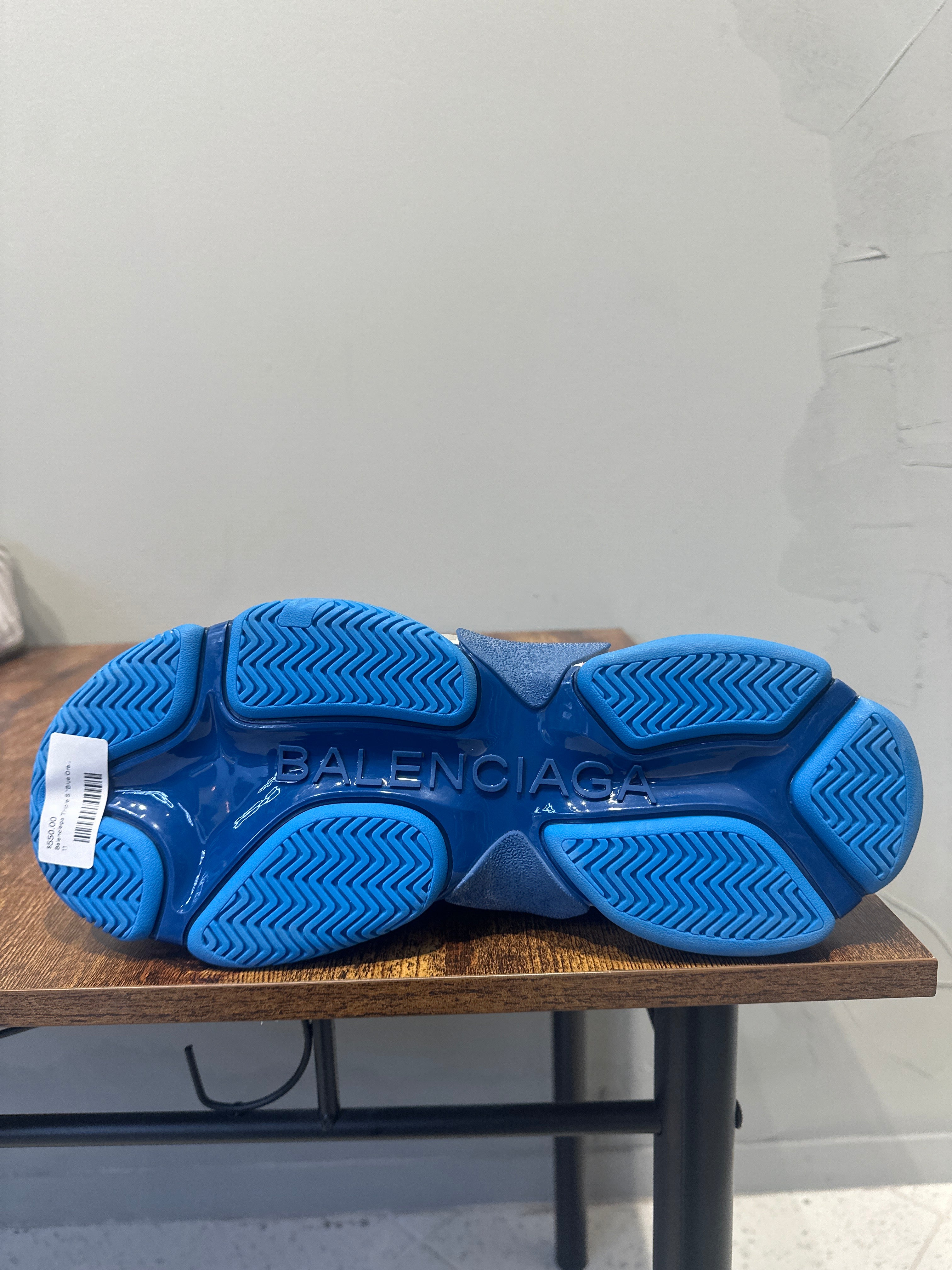 Balenciaga Triple S "Blue Orange" (Pre-Owned)