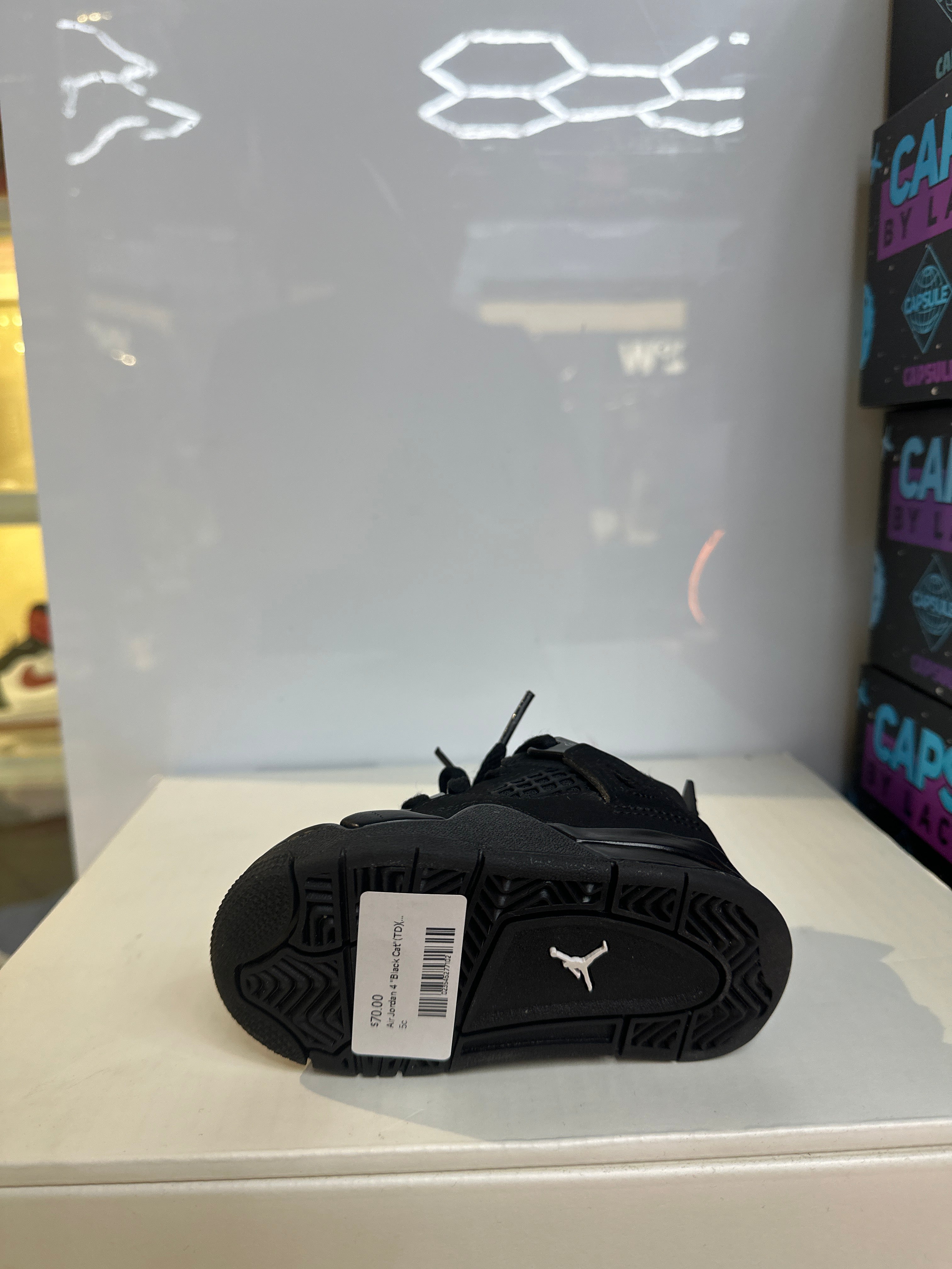 Air Jordan 4 "Black Cat"(TD)(Pre-Owned)