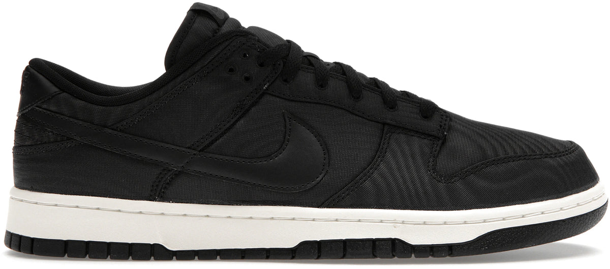 Nike Dunk Low Black Canvas