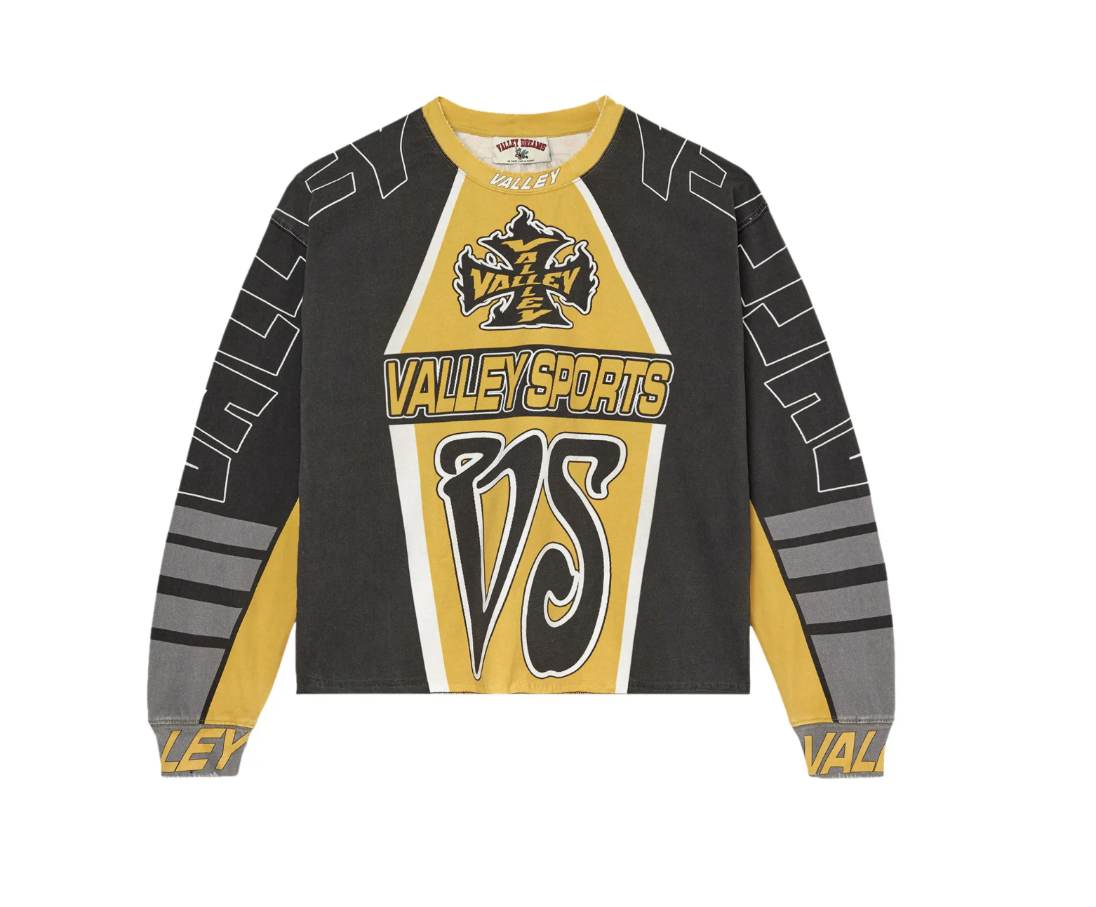 Vale Forever Vs Racing Long-Sleeve "Black/Yellow"