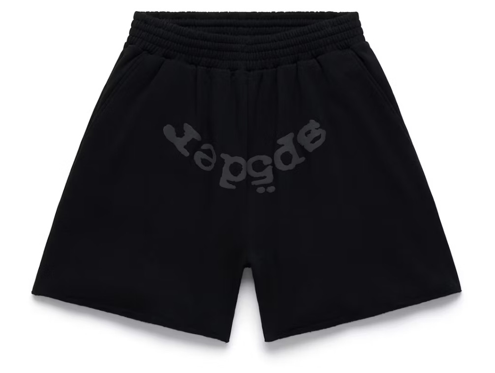 Sp5der OG Web V2 Phantom Sweatshort "Black"