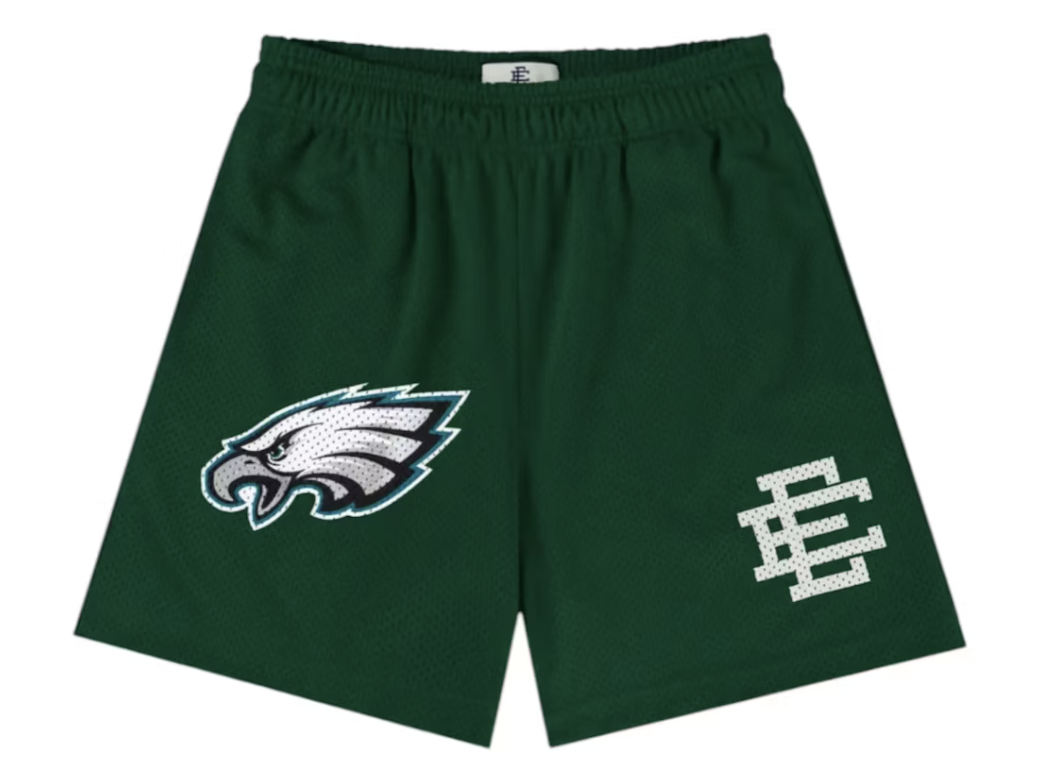 Eric Emanuel EE Eagles Super Bowl Shorts "Green"