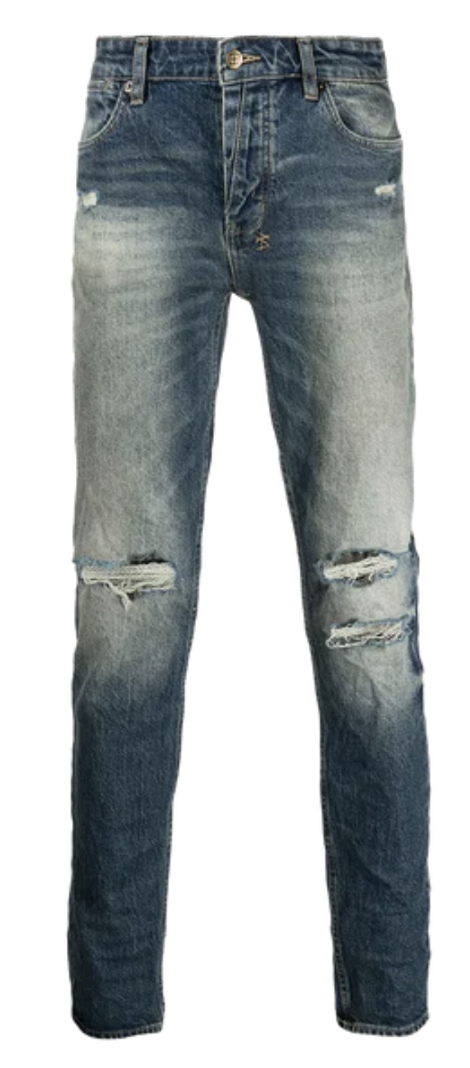 Ksubi Van Winkle Priginate trased (Blue Jeans)