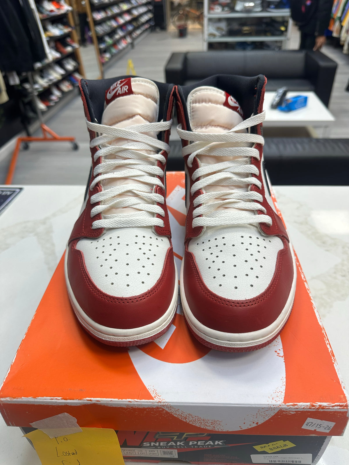 Jordan 1 Retro High OG Chicago Lost and Found