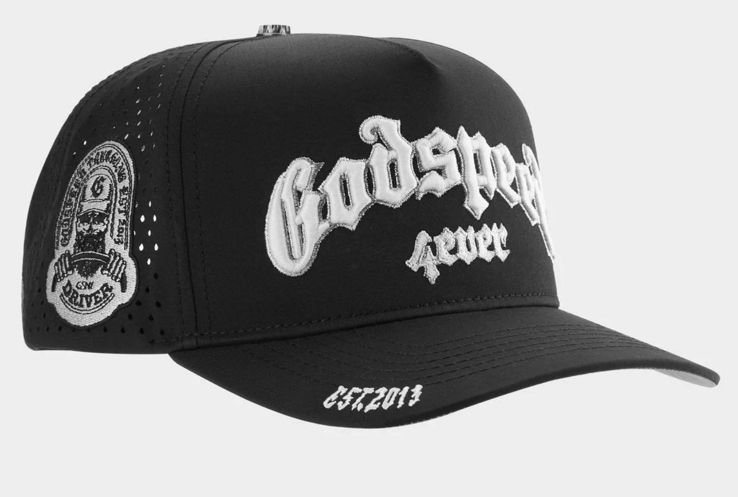 Godspeed "GS Forever" Water Resistant Snapback (Black/White)