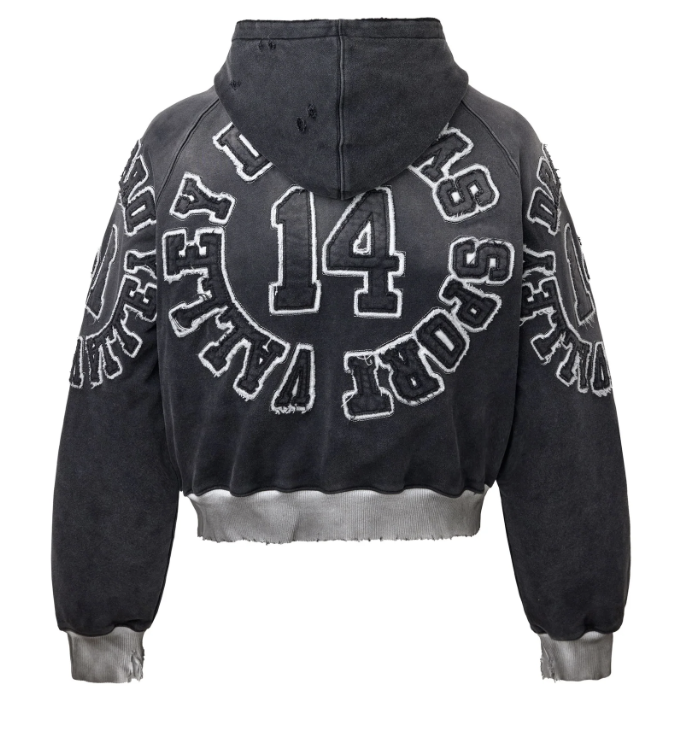 Vale Forever "Anthem" Zip Up Hoodie (Black)
