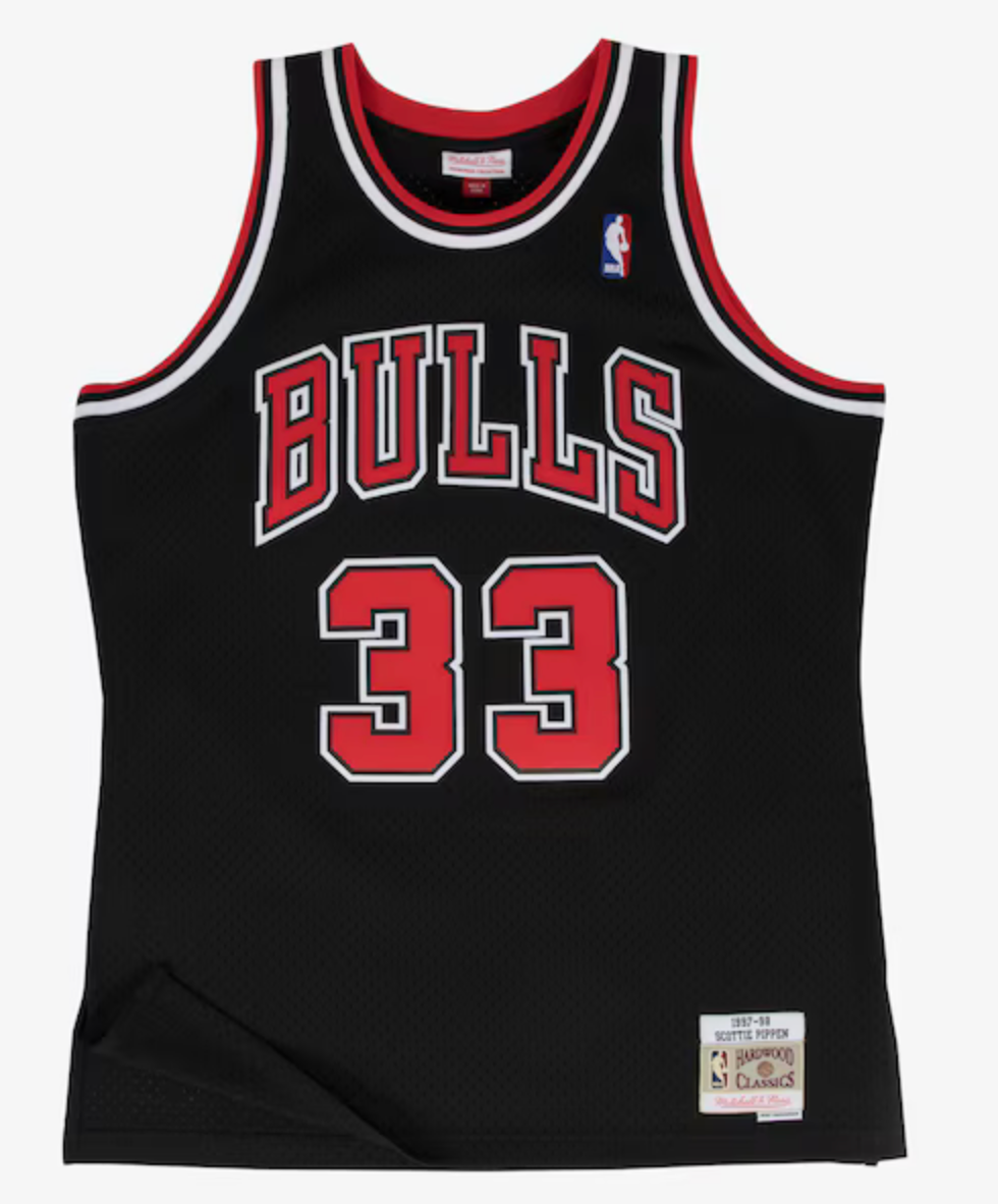 Scottie Pippen Hardwood Classic X Adidas Jersey Black