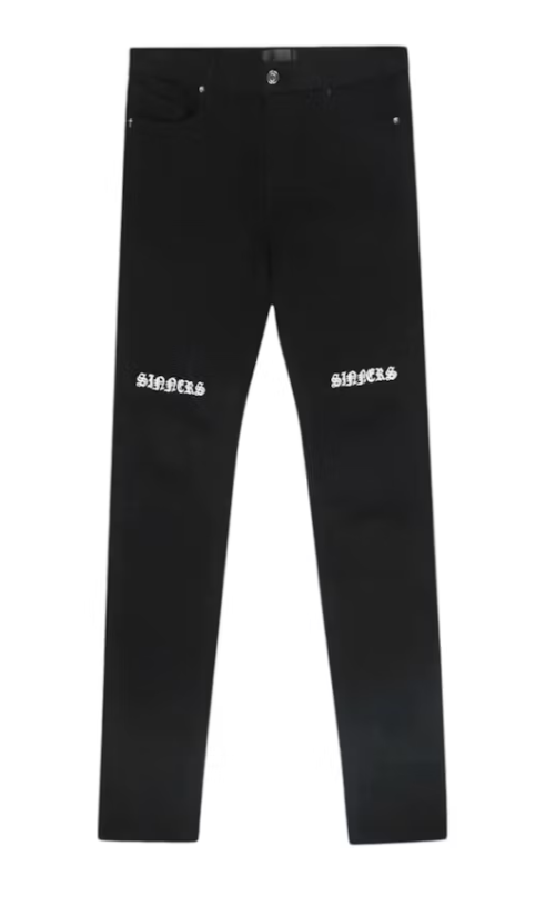 RtA Bryant Skinny Jeans "Black Sinners"