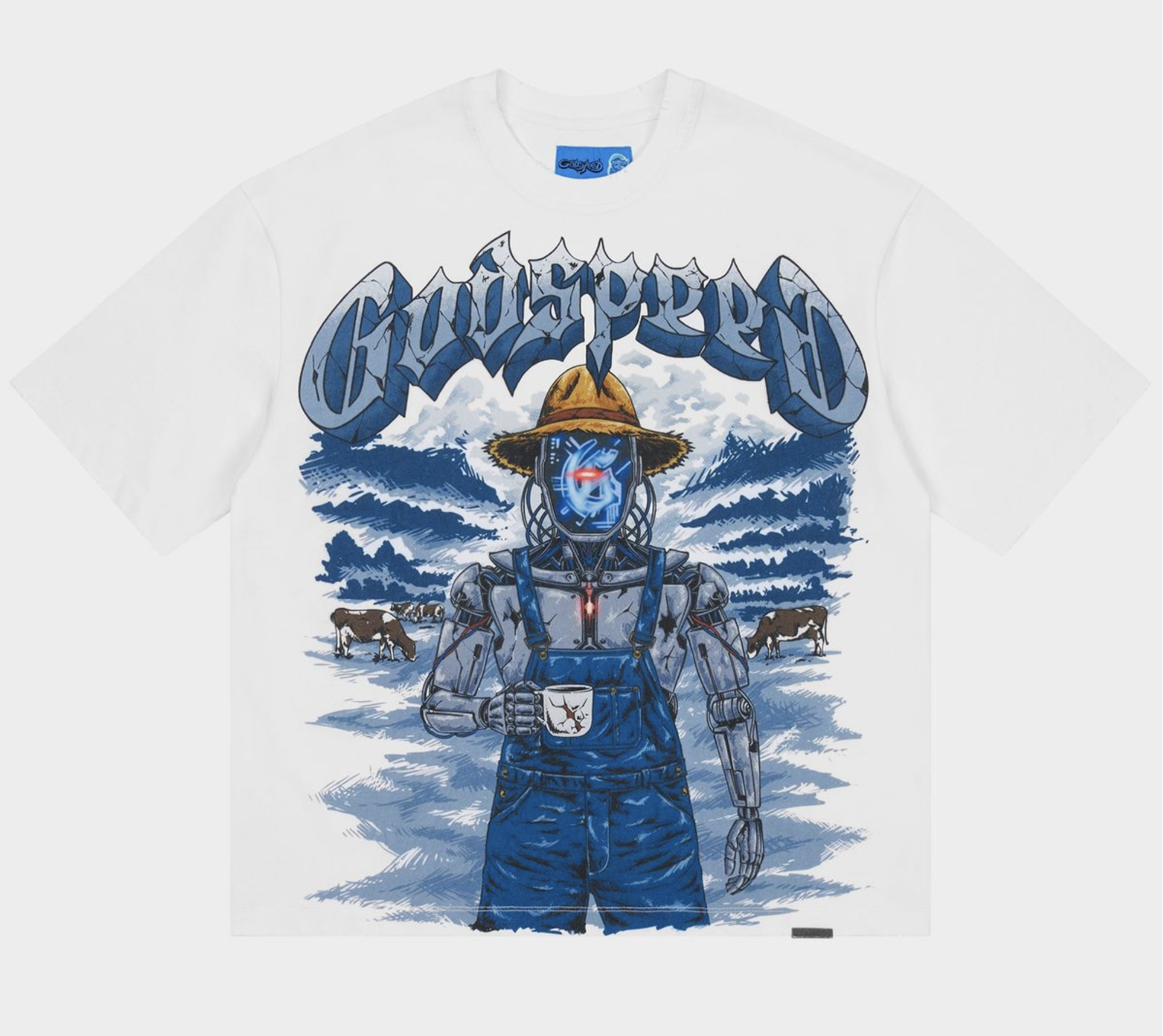 Godspeed Aura Farm Tee 2 "White"