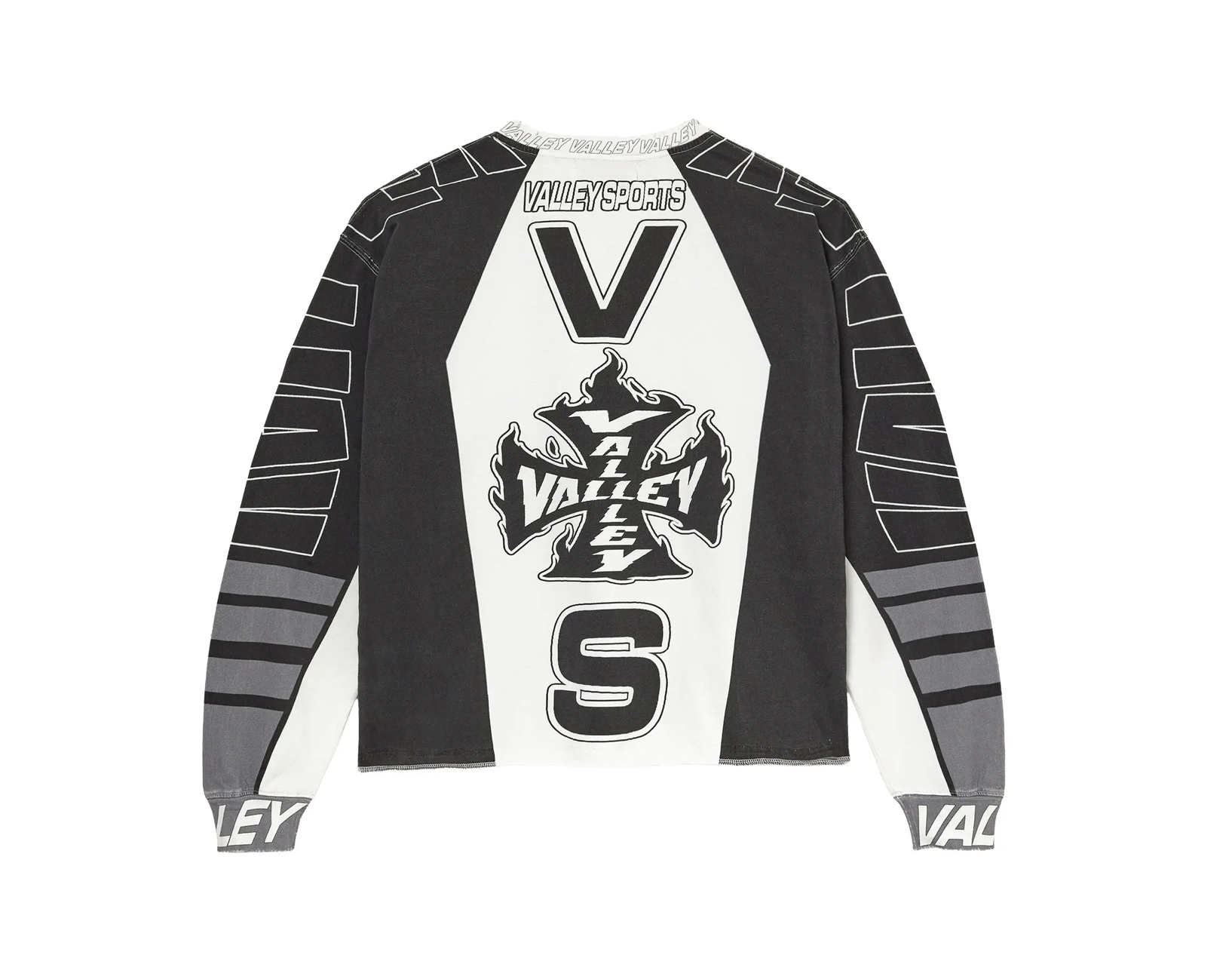 Vale Forever Vs Racing Long-Sleeve "Black/White"
