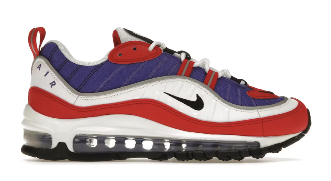 Nike Air Max 98 Psychic Purple University Red (Women's)