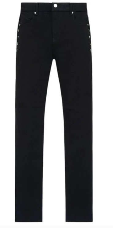 RtA Clayton Skinny Jean "Black Multi Cross"