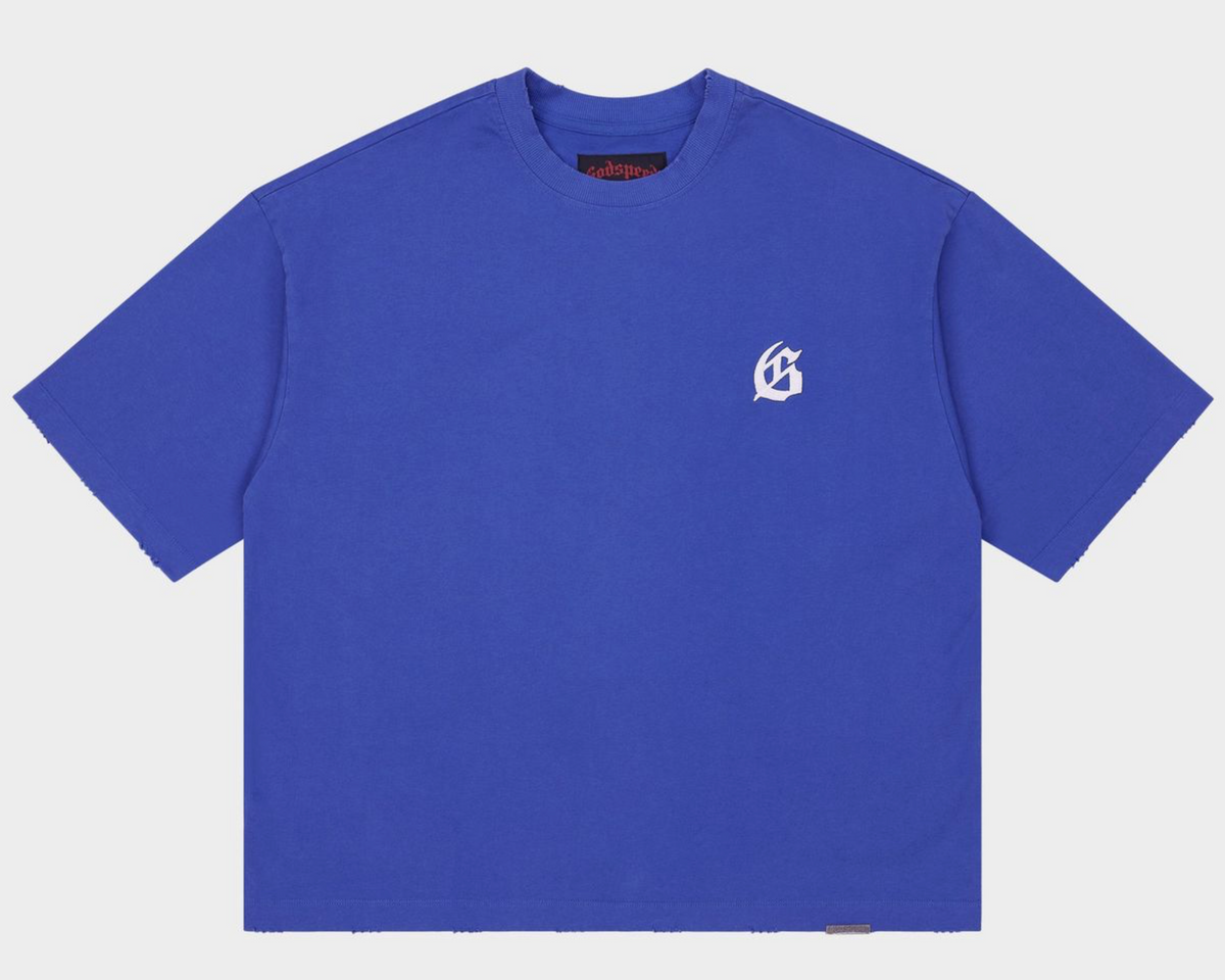 Godspeed GS Logo Basic Tee Shirt (Royal Blue)