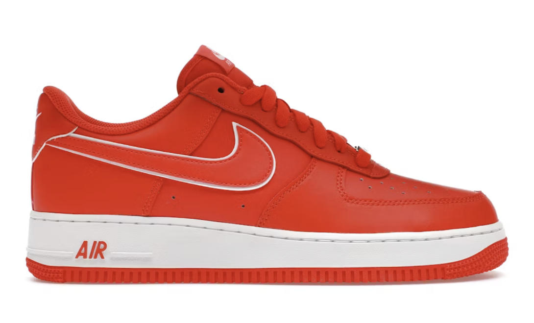 Nike Air Force 1 Low '07 White Picante Red