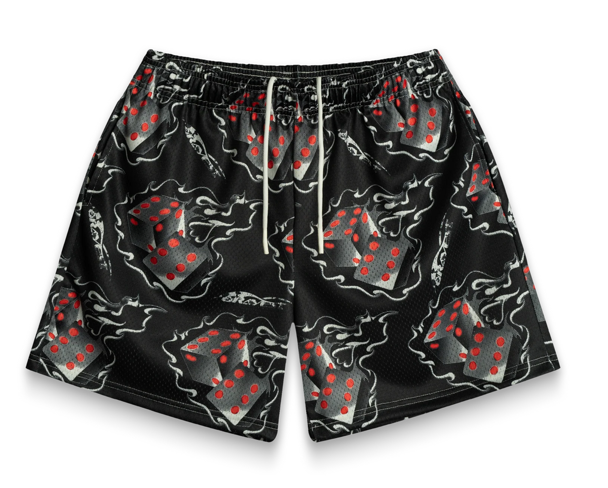 Bravest Studios Dice Shorts Black
