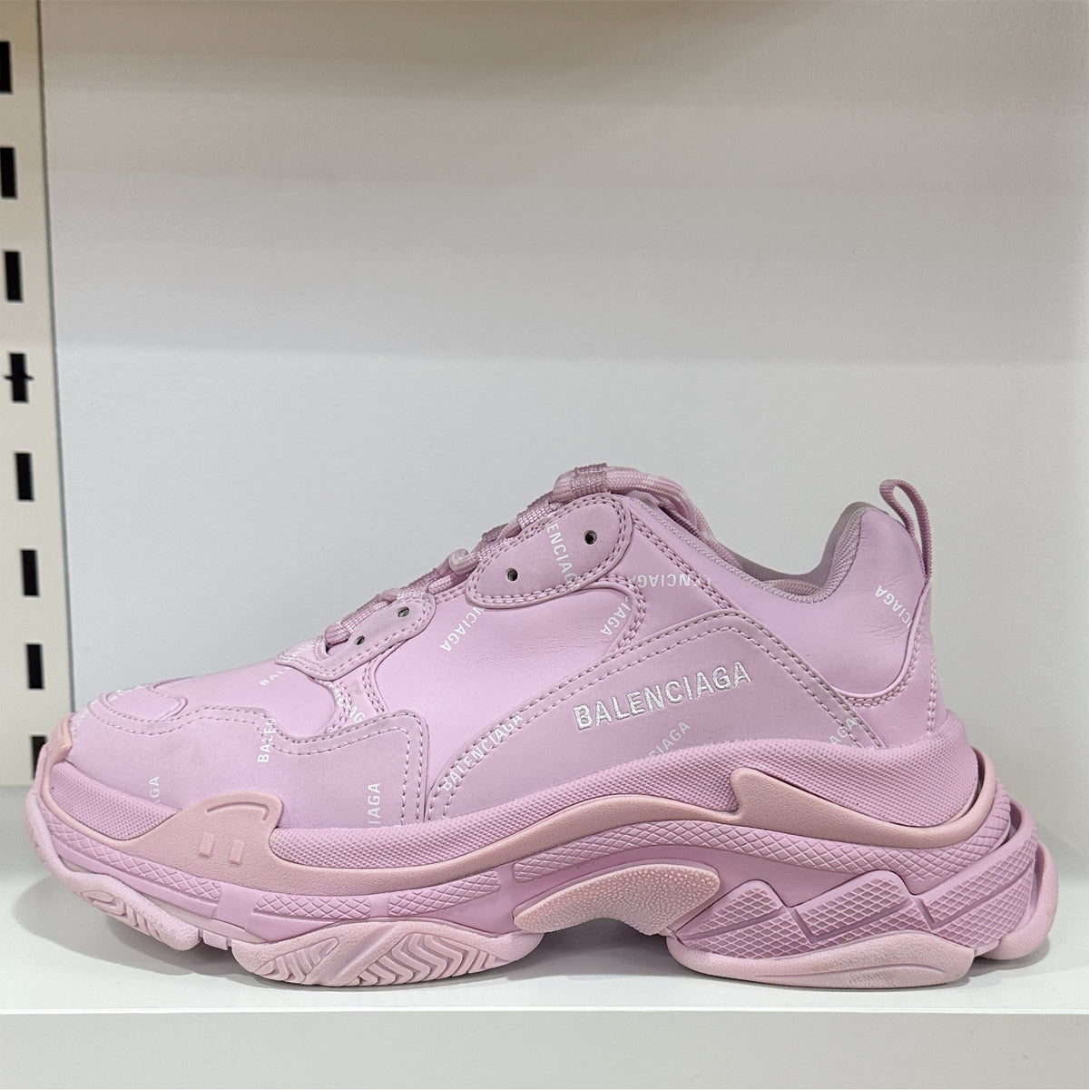 Balenciaga Triple S All Over Print Pink (W)