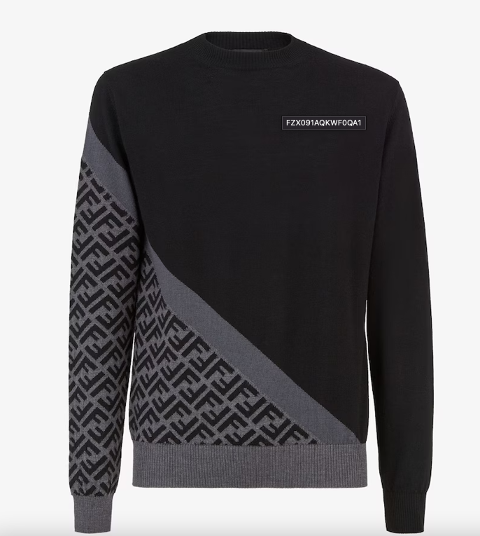 Fendi Sweater Black Pullover