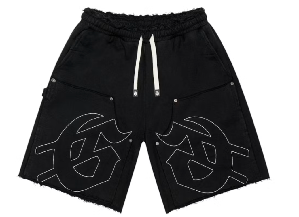 Godspeed Carpenter Distressed Big G Shorts (Sun Fade)